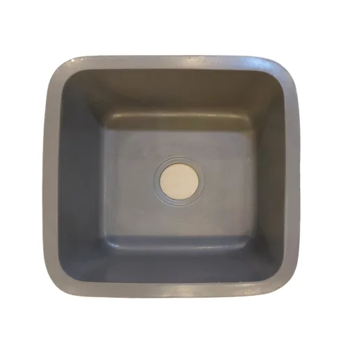 حوض مطبخ جرانيت 45 × 45 Ks-101-G رمادي من San George Design