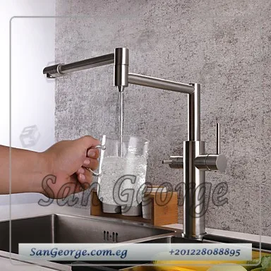 خلاط مطبخ بسماعه متحركه مستورد موديل Kitchen Sink Faucets -Y51