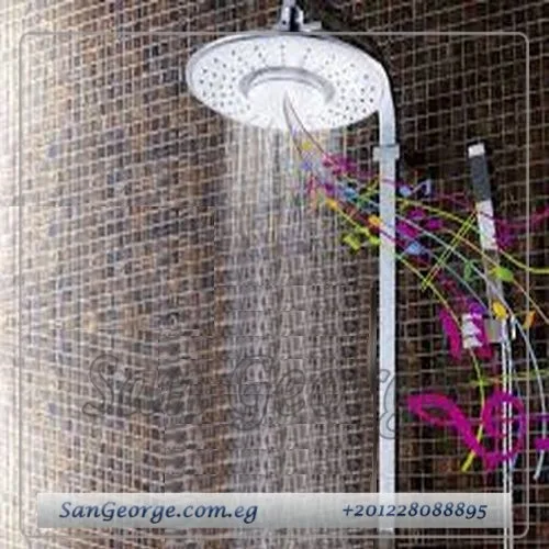 بلوتوث مسطره دوش حمام
