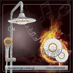 بلوتوث مسطره دوش حمام