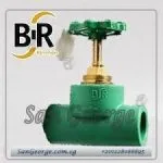 محبس بيد طارة خضراء 25 مم ( 3/4 بوصه ) من Br بي ار باننجر