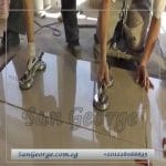 أعمال الأرضيات