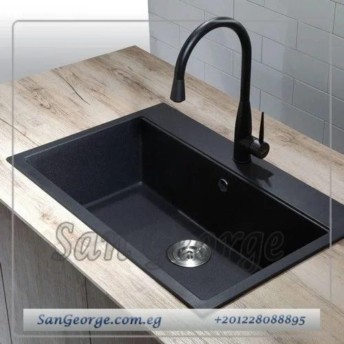 حوض مطبخ جرانيت 80 × 50 من San George Design Ks-108