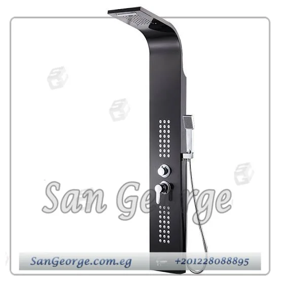 عامود شاور ستانلس جاكوزي بال خلاط وب سماعه وجتات مياه