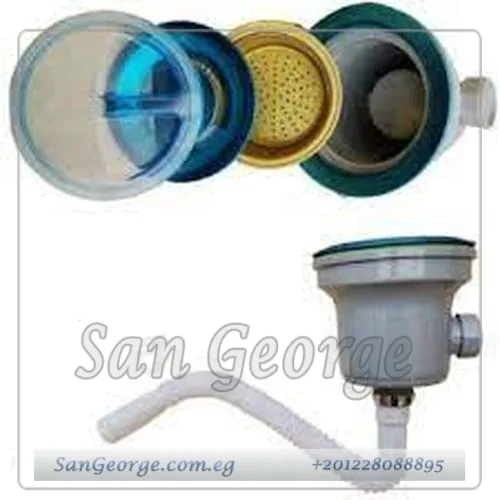 حوض مطبخ ستانلس ستيل تحت الرخامه UNDERMOUNT 60X45