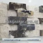 احجار طبيعيه رخام مودرن وزر شيت بطول 28 سم تركيب ماده