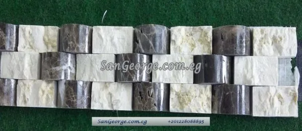marb-_AR-47 احجار طبيعيه رخام مودرن وزر شيت بطول 28 سم تركيب ماده