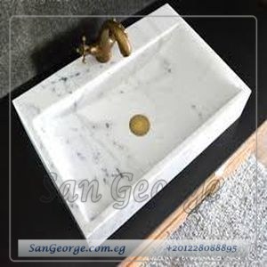 Marble Basin Hand Made من San George Design