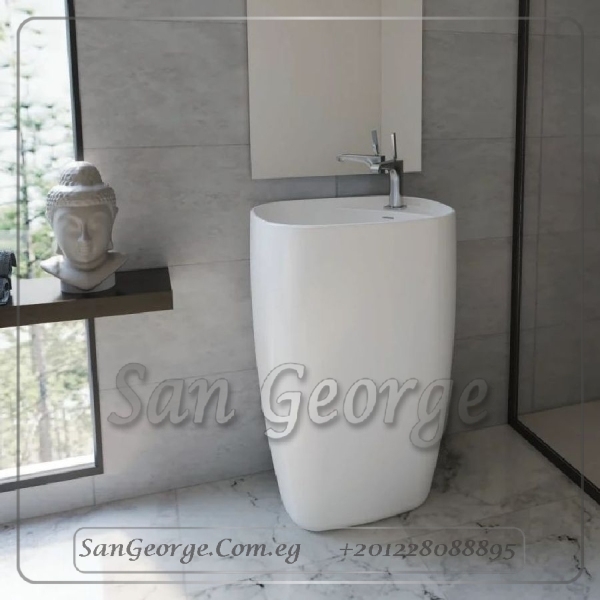 Gardner جاردنر حوض مستطيل سوليد سيرفيس من سانيبيور