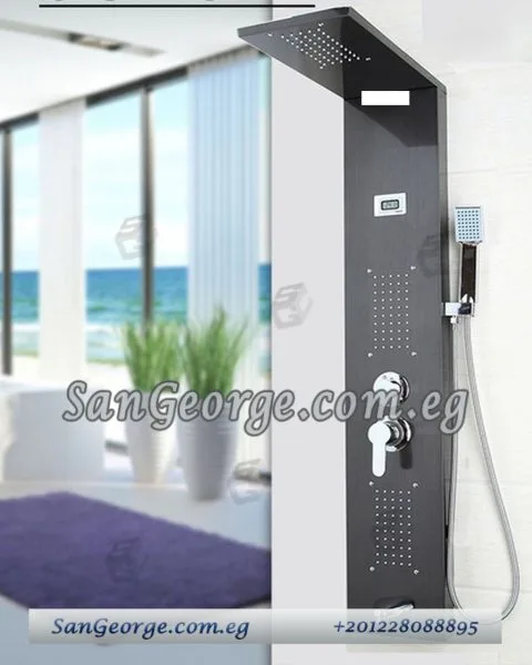 وحده شاور مساج مستورد شامله سماعه دش متحركه , خلاط مياه , جيتات جاكوزي , شلال مياه , San George Design