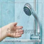 مجموعه سماعه دوش حمام دائريه ب خرطوم و علاقه