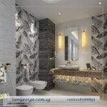 Swing سوينج جراي 25×75 من سيراميكا كليوباترا