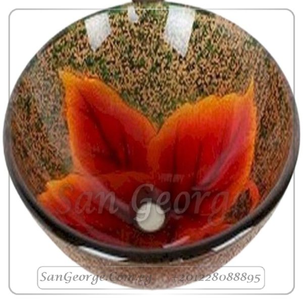 Bathroom Glass Sink C-5032 by San George Design - حوض فقط