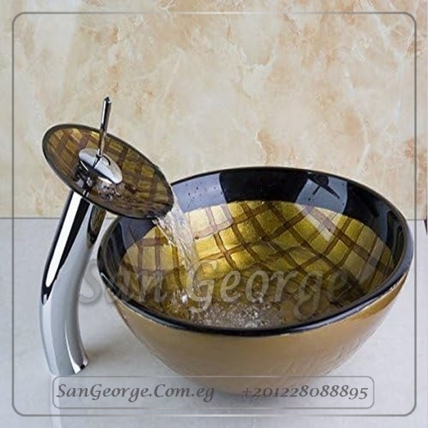 Glass Vessel Sink C-5031-2 by San George Design - حوض فقط