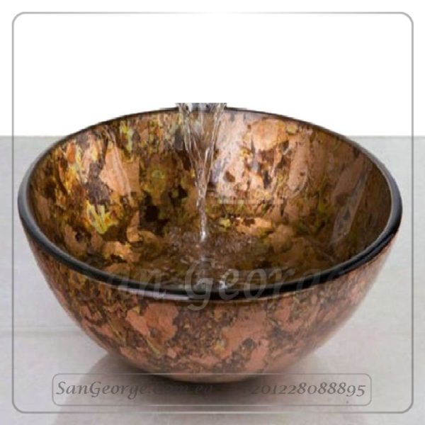 Glass Bathroom Sink C-5008 by San George Design - حوض فقط