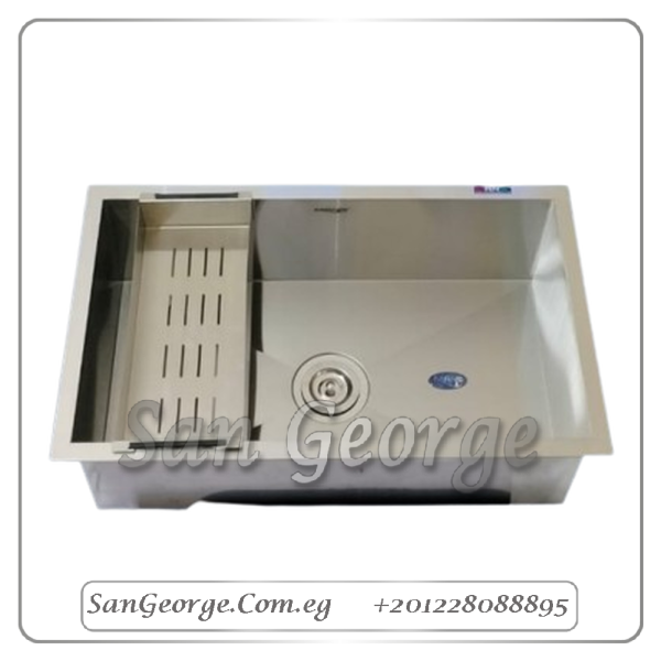 حوض مطبخ ستانلس ستيل تحت الرخامه UNDERMOUNT 70×45