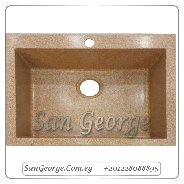Granite Kitchen Sink 60 × 50 Ks-106-Bg from San George Design