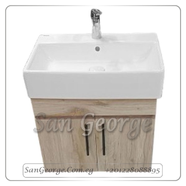 وحده خشب بيج مع حوض كليوباترا معلقة من WU-29San George Design