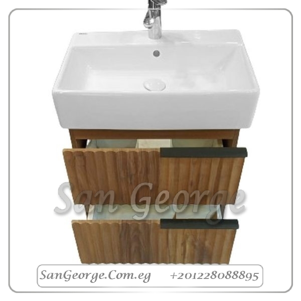 وحده خشب معلقة بورديوم مع حوض كليوباترا WU-86-50-5