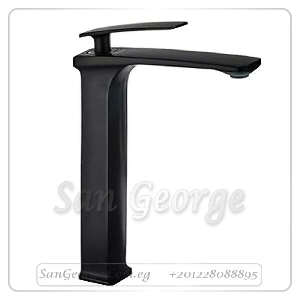 Mix-18 Modern Matte Black Vessel Faucet