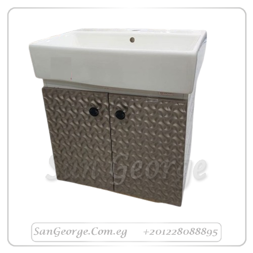 وحده خشب معلقة فوم بورد مع حوض كليوباترا WU-1005