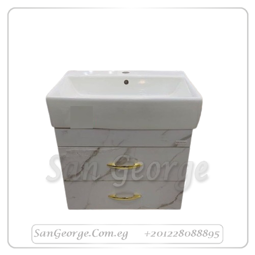 وحده خشب معلقة بورديوم مع حوض كليوباترا WU-1001