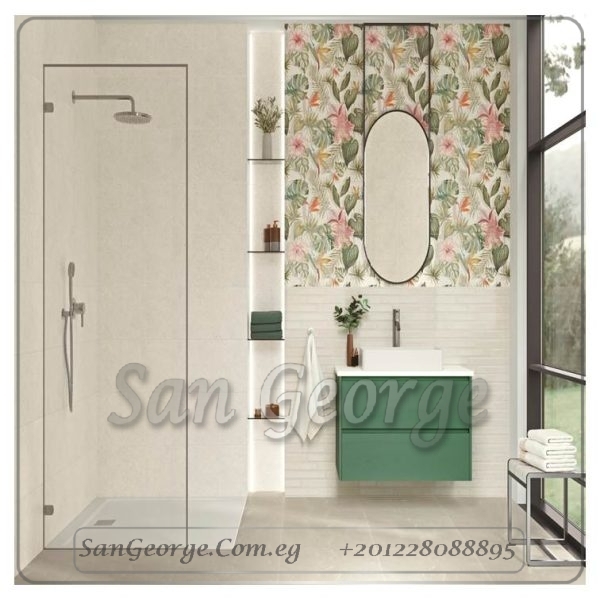 Gardenia 30x60 جاردينيا سيراميك حوائط بيج من Cleopatra ceramic