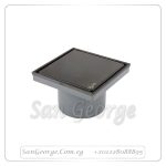 Pura Black glass FD-GB غطاء بيبة بوش زجاج اسود فريم اسود
