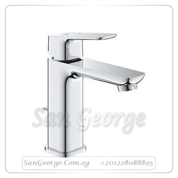 كيوب خلاط حوض ارتفاع متوسط بالطابق كروم Gr- 1017490000 جروهي Grohe