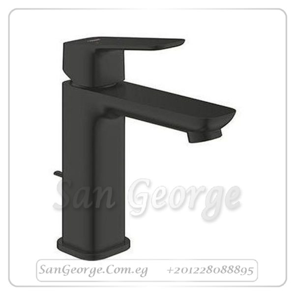 كيوب خلاط حوض ارتفاع متوسط بالطابق اسود مط Gr- 1017492430 جروهي Grohe