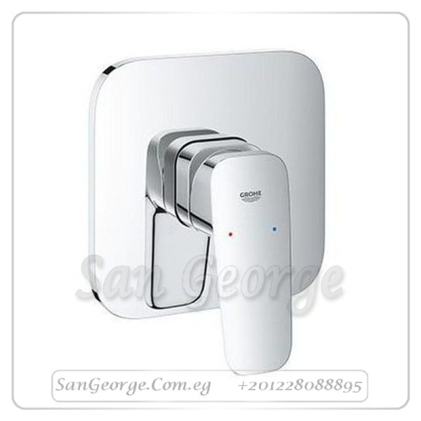 كيوب وش خلاط بانيو دفن بدون محول كروم Gr- 1017770000 جروهي Grohe