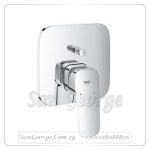 كيوب وش خلاط بانيو دفن بالمحول كروم Gr- 1017780000 جروهي Grohe