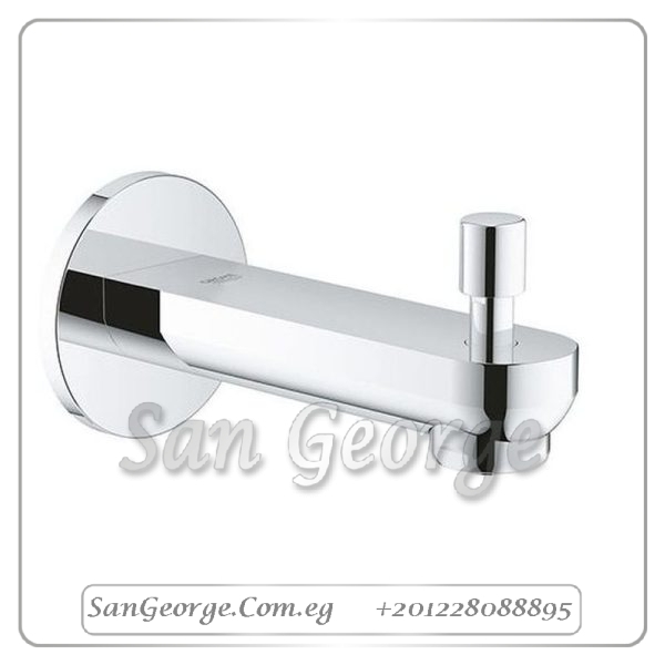 يوروسمارت حنفية خلاط بانيو دفن بمحول كروم Gr- 13262000 جروهي Grohe