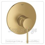 ايسانس وش خلاط بانيو دفن بدون جسم ذهبي مط Gr- 19286GN1 جروهي Grohe
