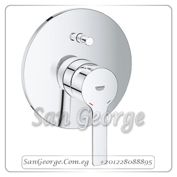 نيو لينر وش خلاط بانيو دفن بدون جسم بالمحول كروم Gr- 19297001 جروهي Grohe