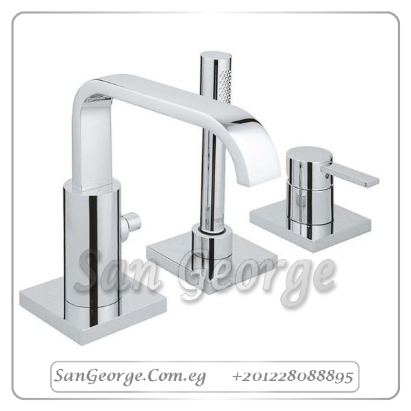 الور وش خلاط بانيو دفن بدون جسم كروم Gr- 19316000 جروهي Grohe