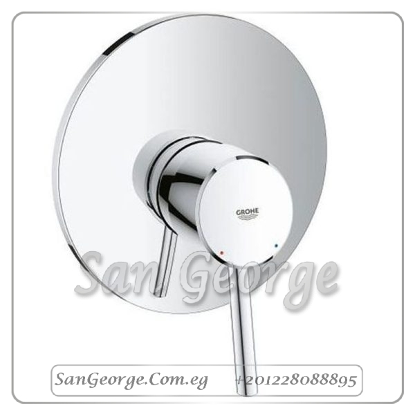 نيو كونشيرتو وش خلاط بانيو دفن بدون جسم كروم Gr- 19345001 جروهي Grohe
