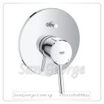كونكتو خلاط بانيو دفن بالمحول و الجسم كروم Gr- 19346001+33963000 جروهي Grohe