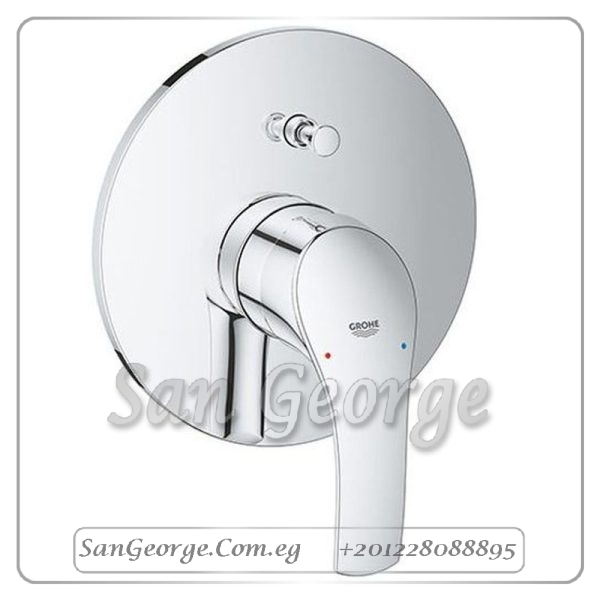 يوروسمارت وش خلاط بانيو دفن بدون جسم كروم Gr- 19450002 جروهي Grohe