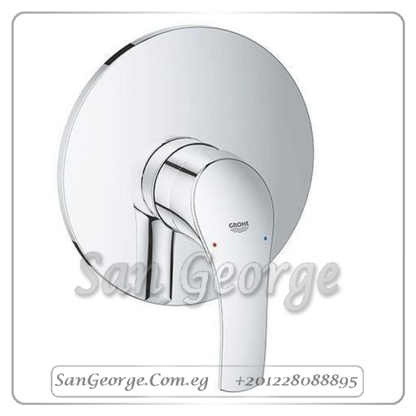 يوروسمارت وش خلاط بانيو دفن بدون جسم كروم Gr- 19451002 جروهي Grohe