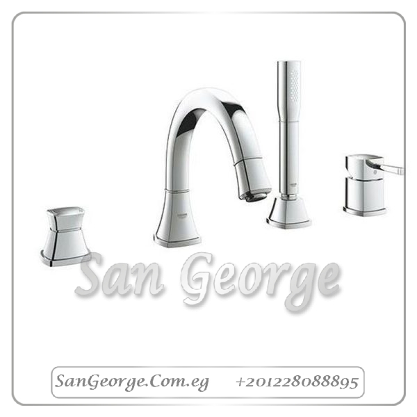 جرانديرا خلاط بانيو ٤ فتحه كروم Gr- 19936000 جروهي Grohe
