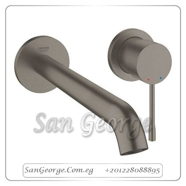 ايسانس خلاط حوض حائطي ۲ فتحه هارد جرافيتي مط Gr- 19967AL1 جروهي Grohe