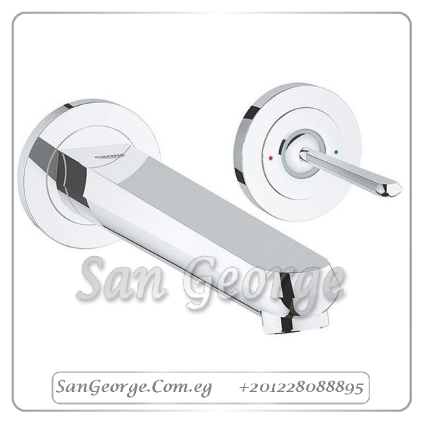 يوروديسك 2واي خلاط حوض ۲ فتحه قنطره ۲۳۰ كروم Gr- 19969000 جروهي Grohe