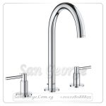 اتريو خلاط حوض بالطابق كروم Gr- 20009003 جروهي Grohe