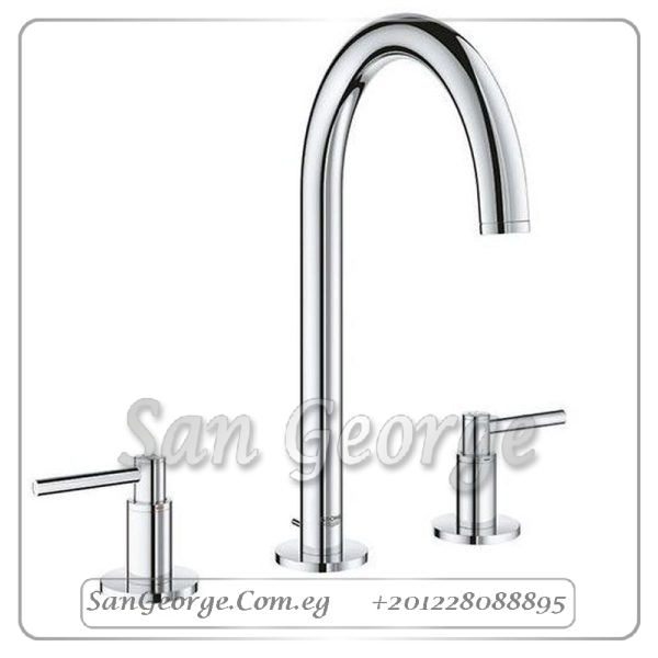 اتريو خلاط حوض بالطابق كروم Gr- 20009003 جروهي Grohe