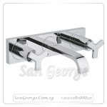 الور وش خلاط حوض ۳ فتحه كروم Gr- 20190000 جروهي Grohe