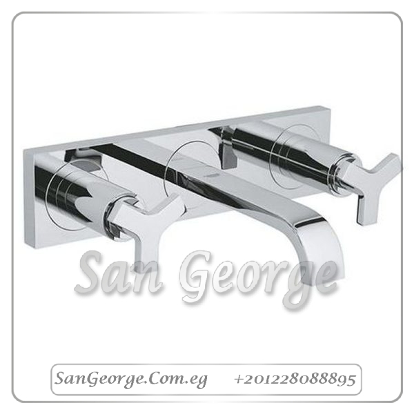 الور وش خلاط حوض ۳ فتحه كروم Gr- 20190000 جروهي Grohe