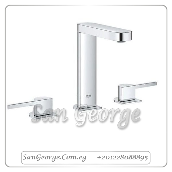 بلاس خلاط حوض ۳ فتحه بالطابق كروم Gr- 20301003 جروهي Grohe