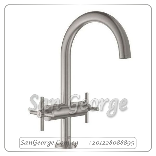 اتريو خلاط حوض ۱ فتحه بالطابق كروم Gr- 21019DC3 جروهي Grohe