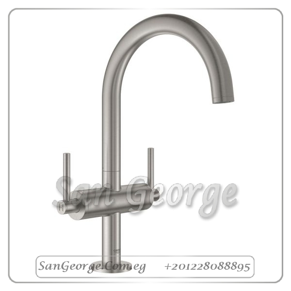 اتريو خلاط حوض ۱ فتحه بالطابق كروم Gr- 21022DC3 جروهي Grohe